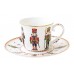 Чаша 200мл с чинийка Nutcracker